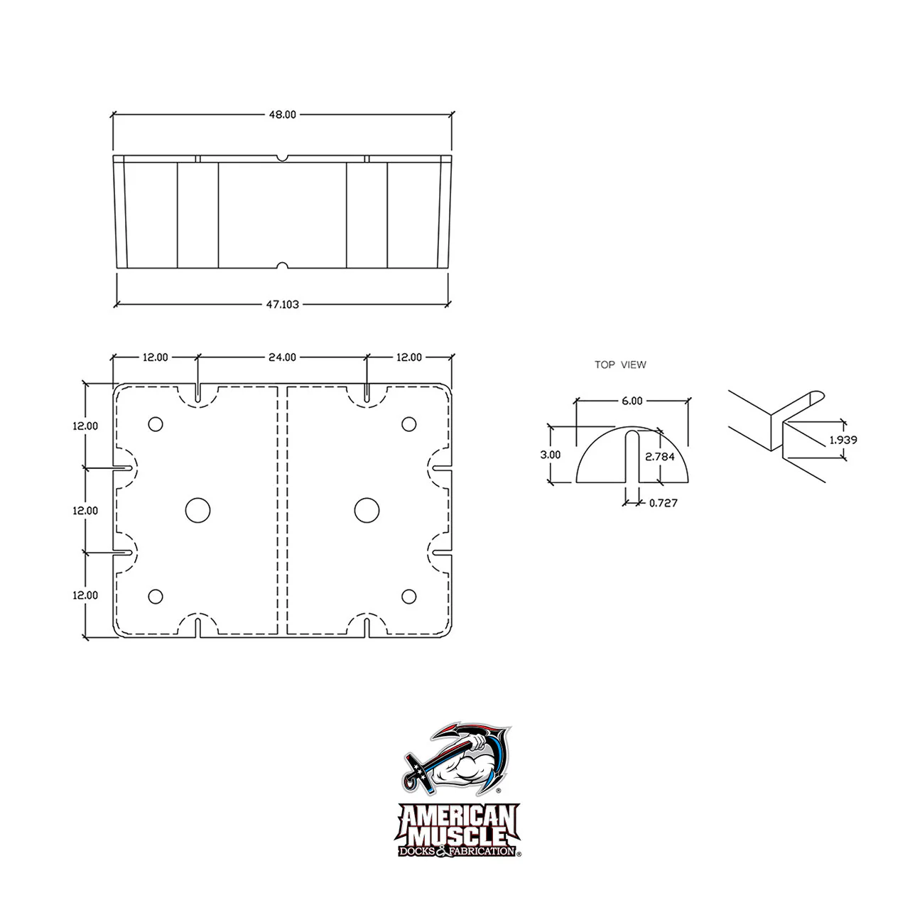 Dock Float Drum - 3' x 4' - Image 3