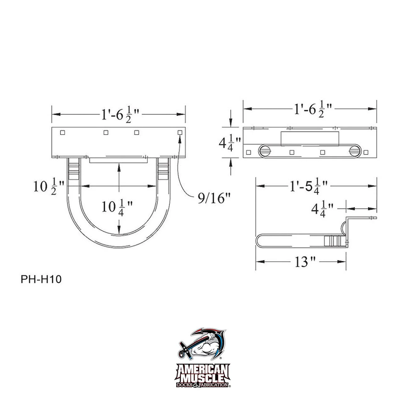 HD Hoop Pile Guides (No Roller) - Image 4