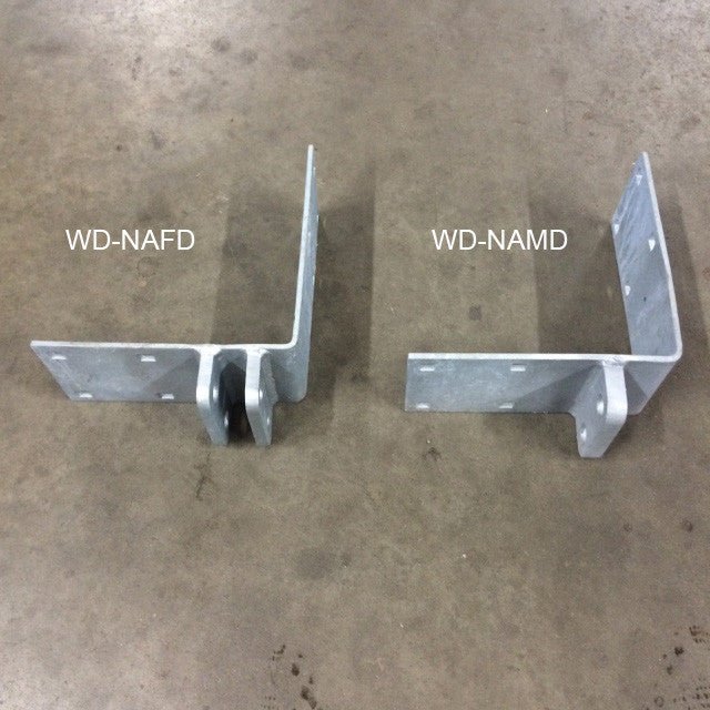 Wood Dock Non-Articulating Double Pin Corner-Female - Image 2